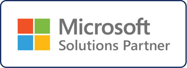 Microsoft partner logo indicating business partnership with Microsoft
